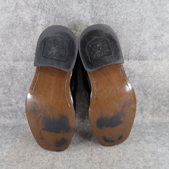 Stacy Adams Shoes Mens 10.5 Loafer Dress Formal Black Slip On Square Toe Classic - Picture 9 of 15